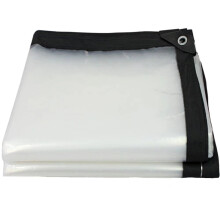 Telo trasparente impermeabile con occhielli, 183 cm x 305 cm