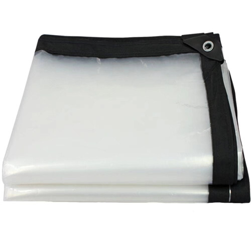 Telo trasparente impermeabile con occhielli, 183 cm x 305 cm
