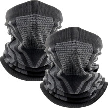 Winter nekwarmer, ademend en winddicht, 2 stuks
