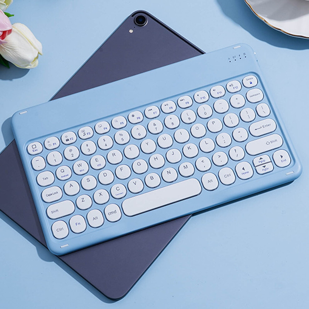 Bluetooth Keyboard Portable Retro Slim Typewriter Style 9402001671448