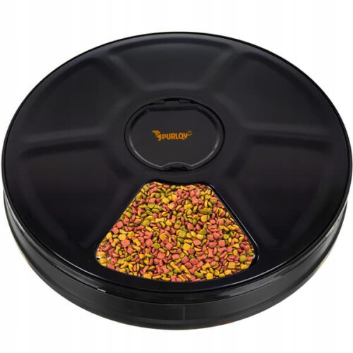 Automatic Bird Feeder with Timer and Chirping Sound Black 1