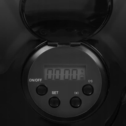 Automatic Bird Feeder with Timer and Chirping Sound Black 2