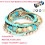 HEVIRGO Boho Multilayer Elastische Kralenarmbanden 3 Sets (21 1