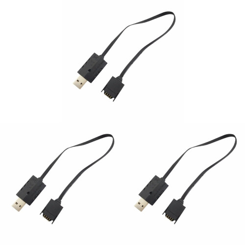 USB-ladekabel for UDIRC U37D60 batterilader, 2 stk.