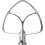 Batteur plat en acier inoxydable pour KitchenAid 4,5–5 pintes 1