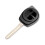 Car Key Replacement Shell for Suzuki Black 2-Button 2
