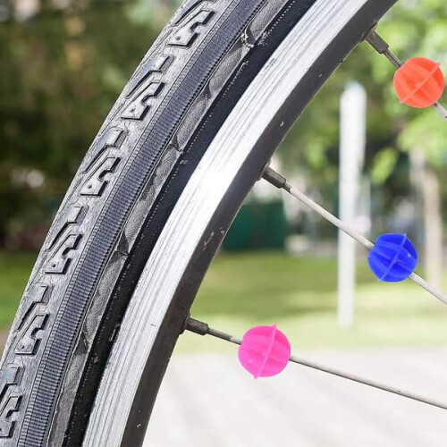 Bicycle Spokes with Colorful Beads 36 pcs 2