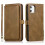 Capa carteira elegante e prática - compatível com iPhone 11 - Azul escuro 5