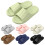 Ediodpoh Unisex Solid Shower Slippers Navy Size 9 4