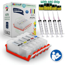 Cartuchos recargables INKUTEN para Canon PGI-270CLI-271