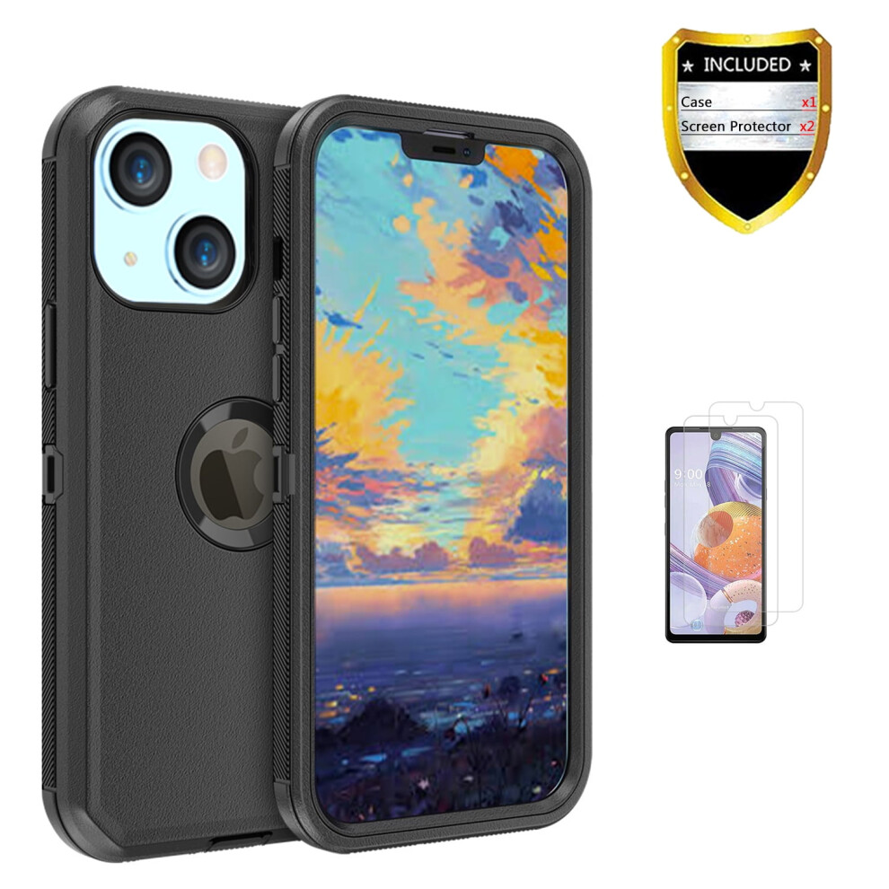 Xihaiying Iphone 12 Mini Case And Screen Protector Black 9193271340942