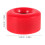 Red PU Roller Skate Wheels High Elasticity 4pcs 2