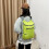 Foldable Backpack Ultralight Outdoor Fluorescent Green 4