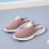 Atmungsaktive Damen-Mules aus Mesh, pink, Größe 9 6