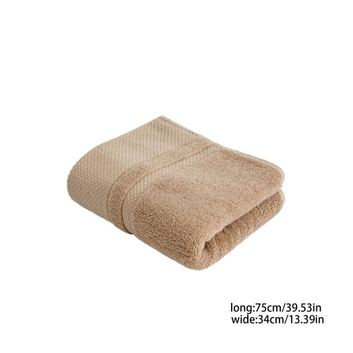 Serviette de bain en coton doux et absorbant 34 x 75 cm