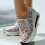Women's Knitted Mesh Pointed Flat Casual Shoes 2