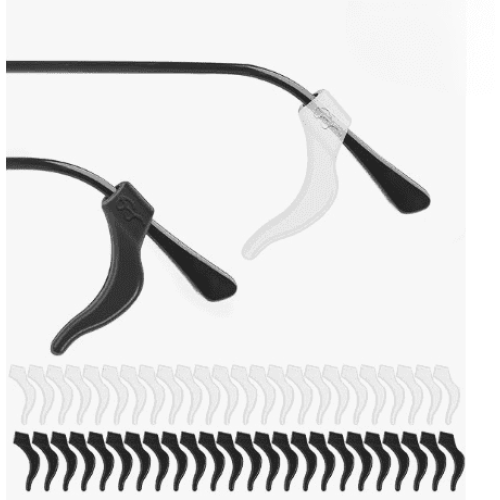 Protetores de silicone para óculos (24 pares)