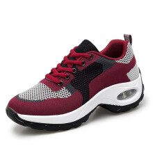 Damen-Laufschuhe mit Luftpolsterung, atmungsaktives Mesh