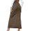 High Waisted Maxi Skirt with Slit Coffee L 3