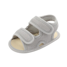 Sapatos de verão respiráveis de sola macia Elainilye para meninos pequenos