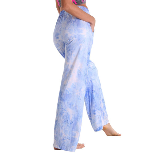 Women's Cotton Sleep Pants with Pockets Drawstring Waist 2