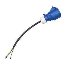 Three-Pin Female Adapter Charger Adapter Single-Phase 32A Universal New Electric Vehicle Industrial Plug