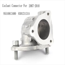 95510613400 Coolant Connector for Cayenne 3.6 2007-2010 Engine Coolant Thermostat 03H121131A