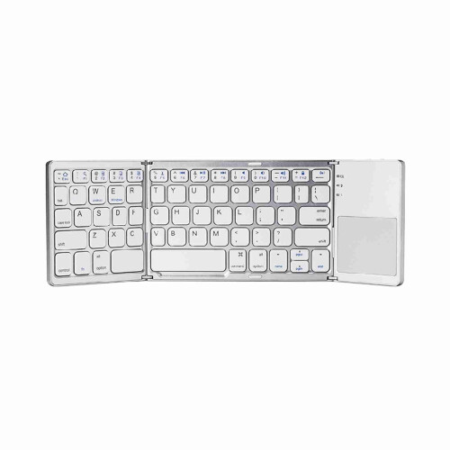 Wireless Bluetooth Mini Folding Keyboard with Touchpad
