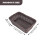 Geweven plastic opbergmand in rotanstijl, 24 x 7,87 x 2