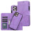 Compatible con iPhone 11 - Elegante funda tipo cartera negra 5