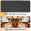 Mousepad Borboleta com Superfície Lisa 25x20cm 5
