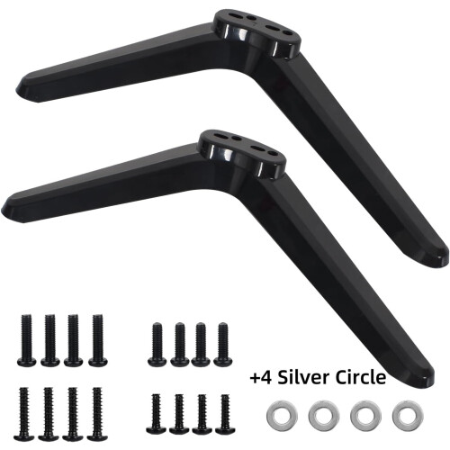 TV-stativben för TCL- och Roku-TV:ar, 4Pack