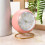 Analog Alarm Clock Retro Design Small Table Clock with 3