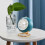 Analog Alarm Clock Retro Design Small Table Clock with 4