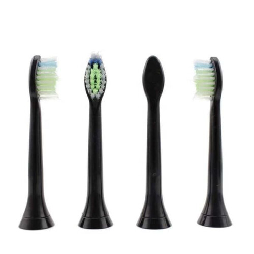 Philips HX6064 Toothbrush Heads 4-Pack Black 2