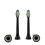 Philips HX6064 Toothbrush Heads 4-Pack Black 4