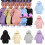 Mädchen Sweatshirtkleid Schwarz Langarm Taschen 12-24 4