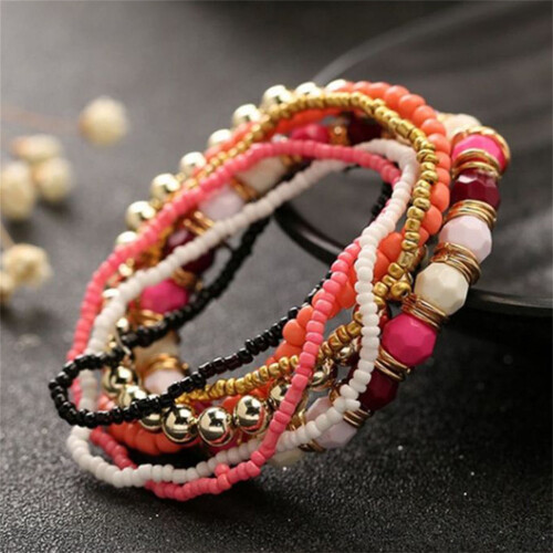 HEVIRGO boho kralenarmbandenset 3 stuks 1