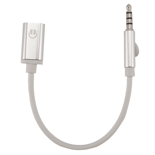 Audio kábel 3,5 mm samec - USB-C samica, 1,2 m 2