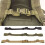 Backpack chest strap adjustable brown 8