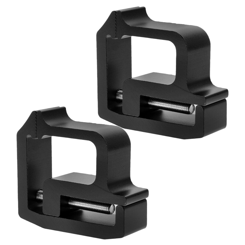 Ounona Truck Cap Mounting Clamps 2 Pcs Black 9130661185318