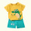 Ensemble d'été imprimé à manches courtes pour tout-petits (3M-6T) 4