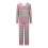 Women's long sleeve pajama set 2-piece jogger 4