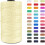 PP macrame cord 1.5mm  656ft twisted colored rope 1