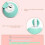 Cat Activation Ball Toy Pink 2
