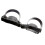 Silicone Ice Cleats with Reflective Stripe Black 5-Tooth 1