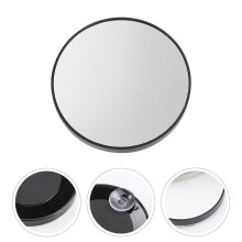 Miroir Ă ventouse grossissant 15x noir 3,5 pouces