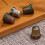 Vintage sewing thimble green finger protector 1 piece 5