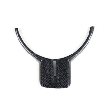 Car Steering Wheel Lower Cover Sticker Interior Trim Forging Pattern for GT86 BRZ 2012-2016