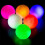 LED Golf Ball Illuminated Night Practice Ball Yellow 2